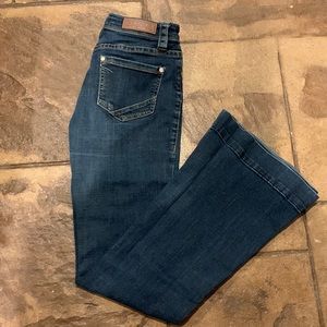 Rock and Roll high rise trousers